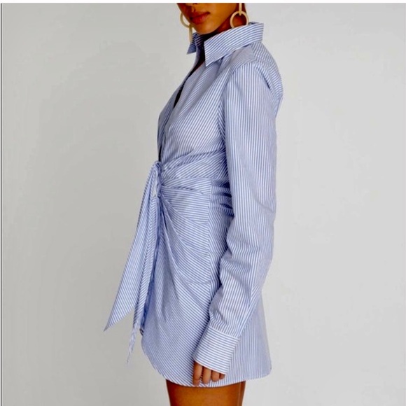 Choosy Button Down Shirt Dress - Picture 6 of 9